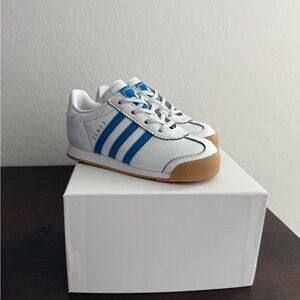 EUC Toddler Adidas Samoa Sneakers - Blue/White - 9K